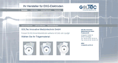 Desktop Screenshot of goltec-gmbh.de